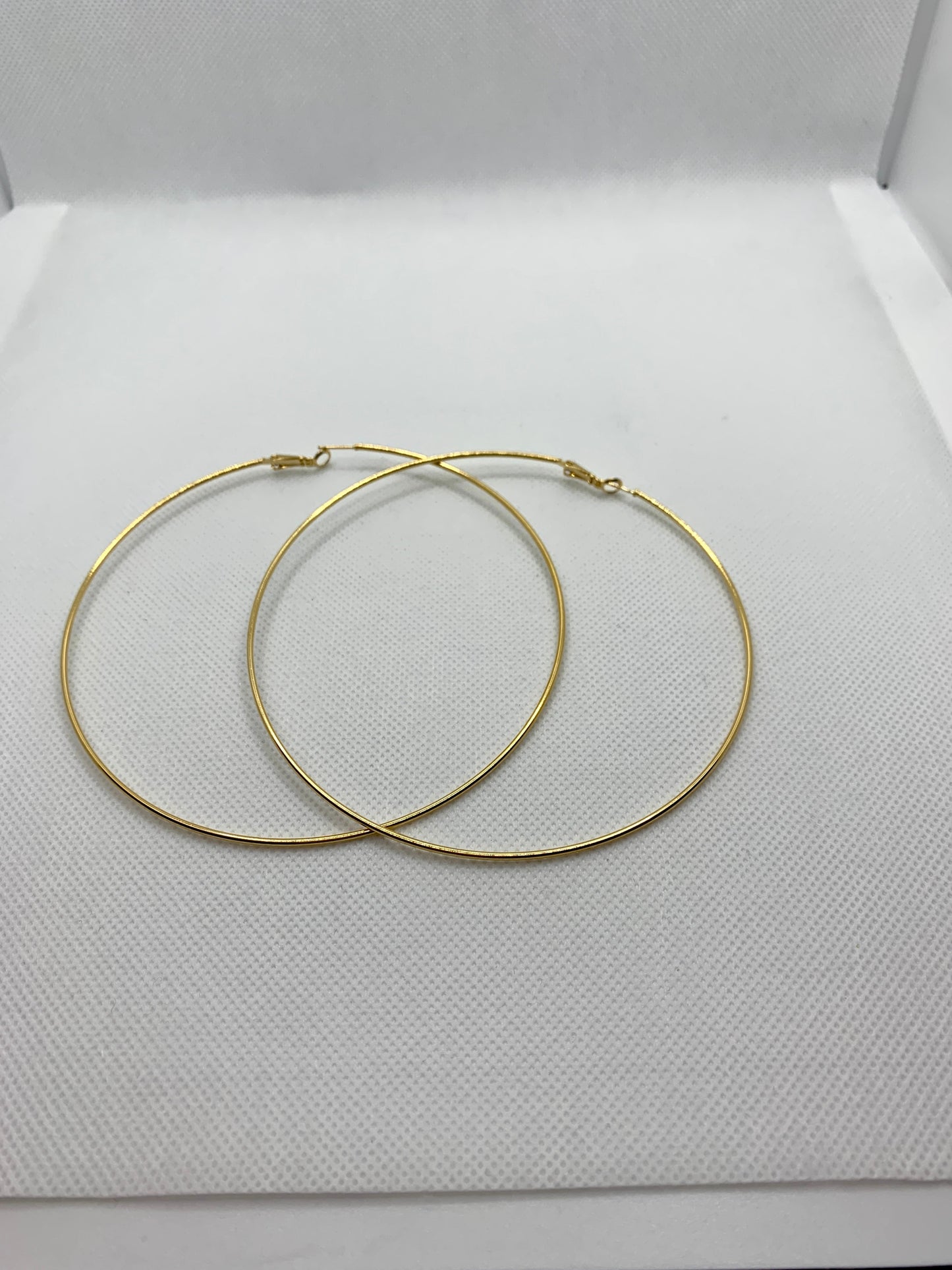 Gold Large Hoops