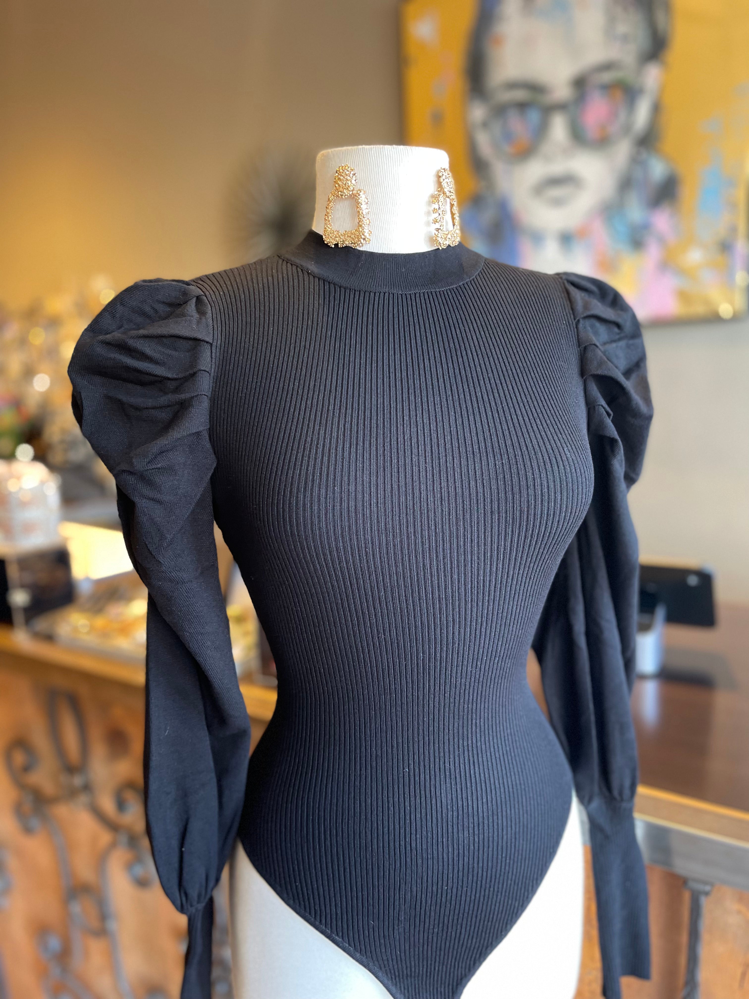 Puff Sleeve Bodysuit – Sabrak Boutique